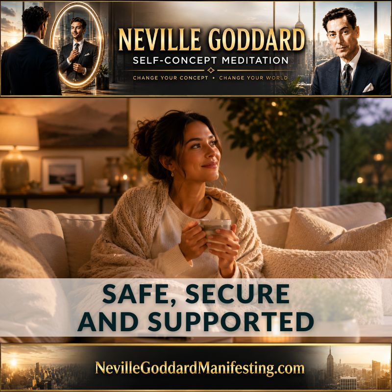 Neville Goddard Self-Concept Meditation: Safe, Secure and Supported thumbnail
